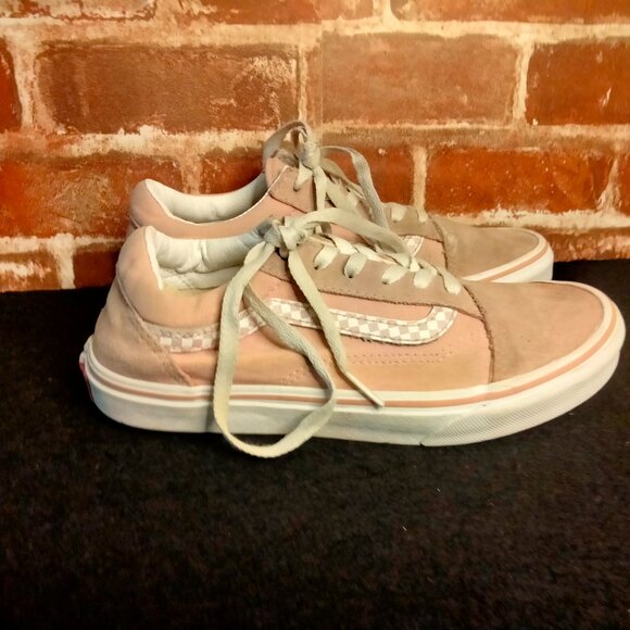 Vans Kids Shoes Size 5 Pink Skateboarding Suede - Picture 4 of 7